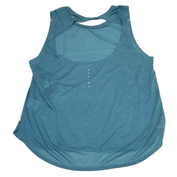 Nike Breathe Cut-Out Back Running Tank Top - Picture 2 of 2